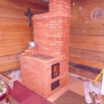 The size of the stove should be selected based on the area of ​​the house.