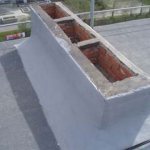 Height of ventilation pipes