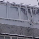frozen balcony